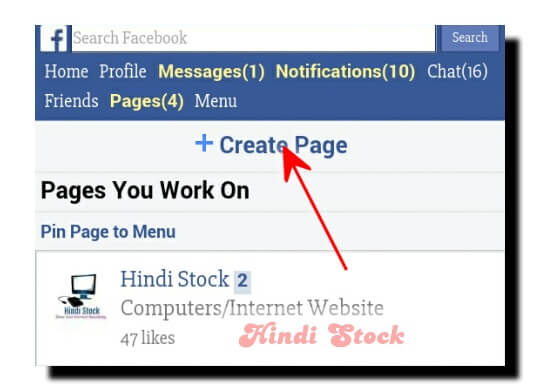 Create A Facebook Page