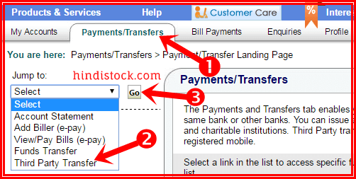 add beneficiary payment setting